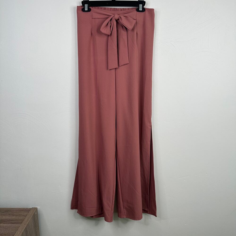 Lulus Going Places Mauve Wide-Leg Pants - Picture 3 of 10